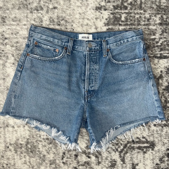 Agolde Pants - AGOLDE Parker Vintage Cut Off Denim Short